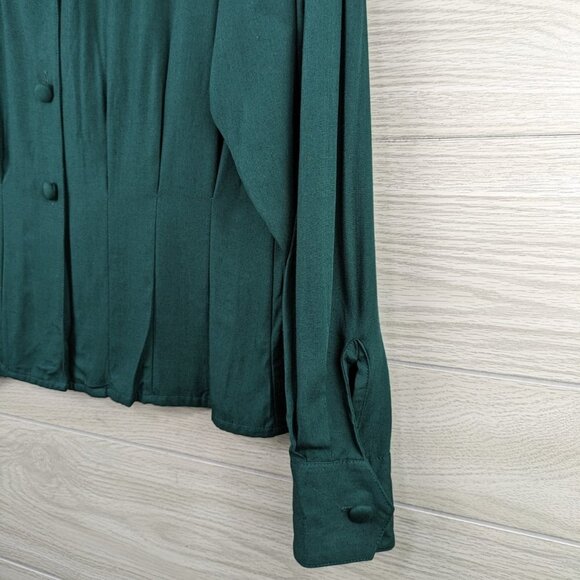 Copper Key Green Blouse - Picture 4 of 7